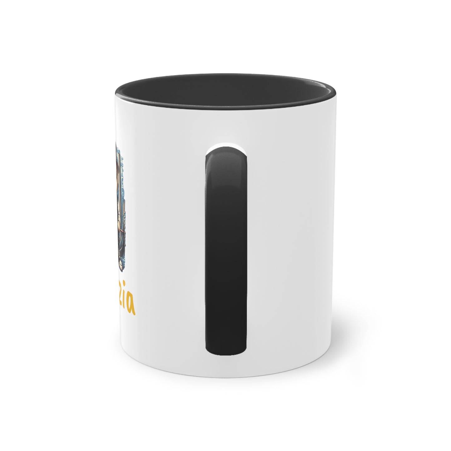 Two-Tone Coffee Mug, 11oz